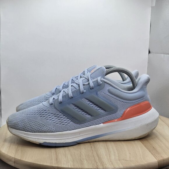 Adidas UltraBounce Low Blue Dawn Running Shoes Women’s Sz 8 - Picture 1 of 9